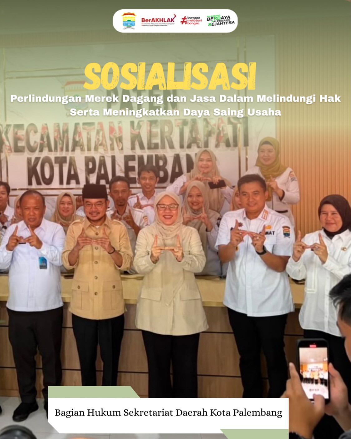  Sosialisasi Perlindungan Merek Dagang dan Jasa dalam melindungi Hak serta meningkatkan daya saing usaha