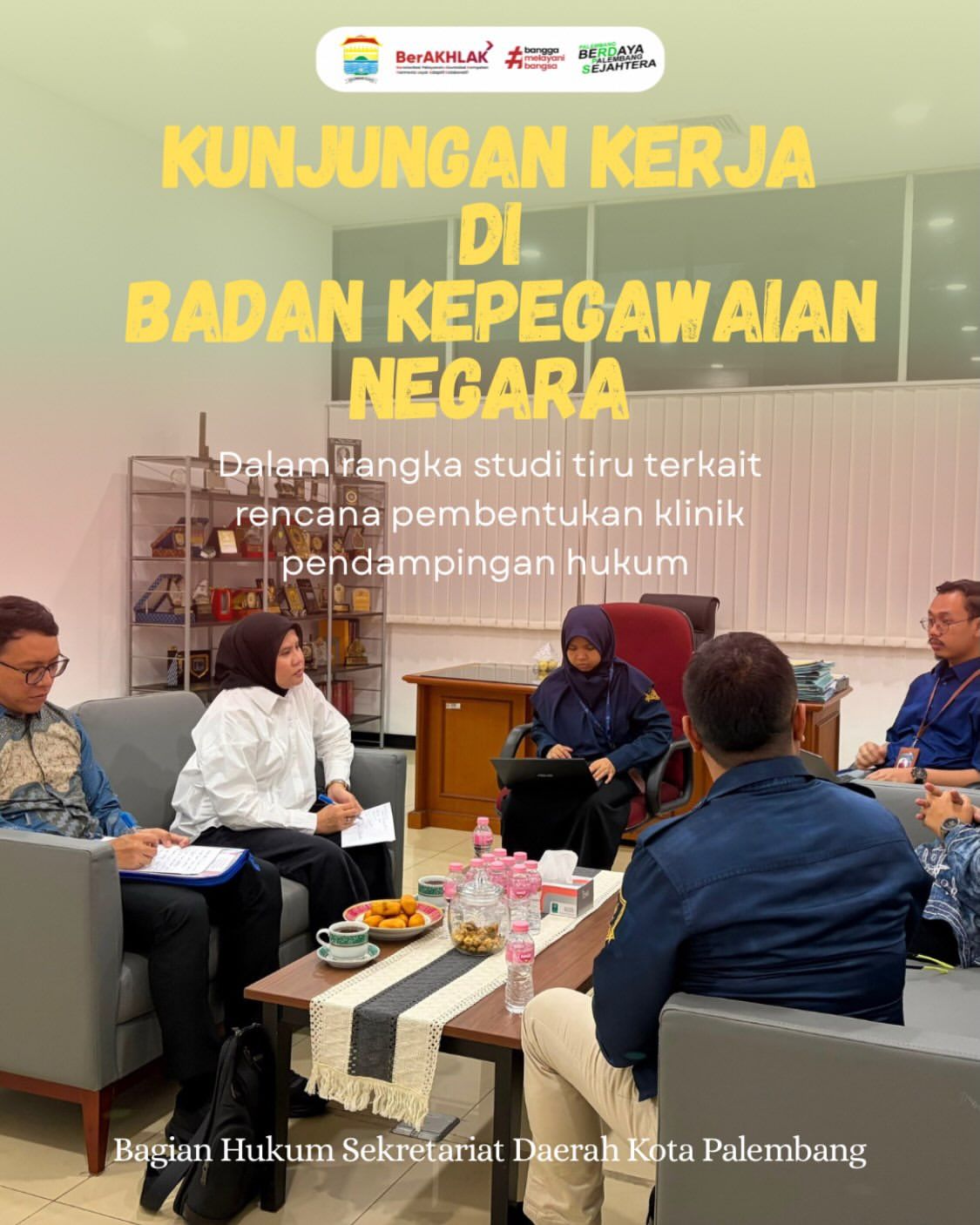 kunjungan kerja ke Badan Kepegawan Negara
